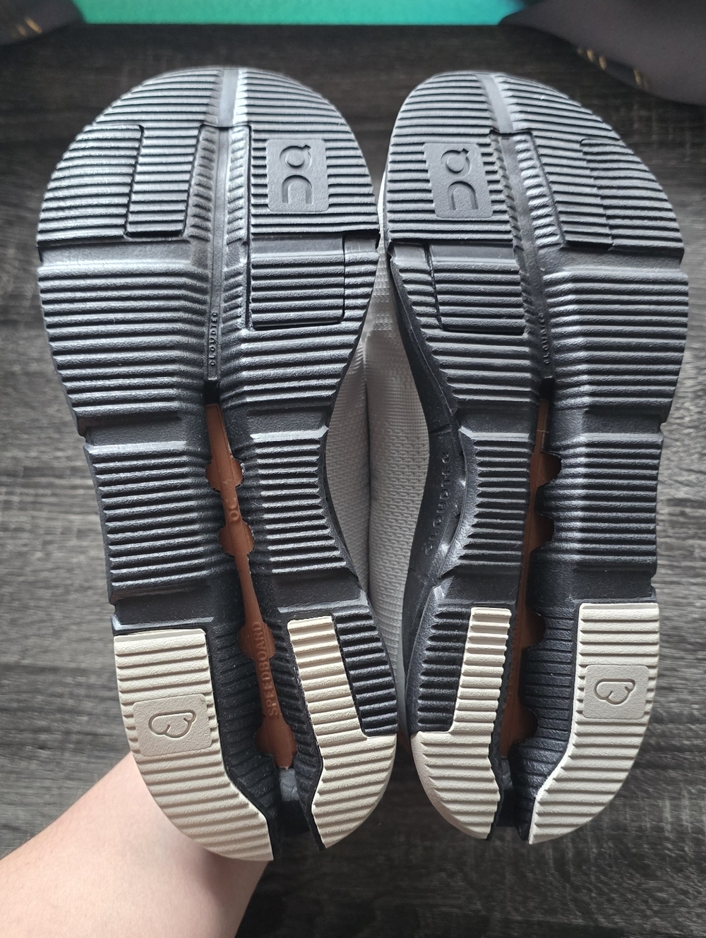 On Cloudnova Sneaker in White & Pecan - Picture 5 of 7